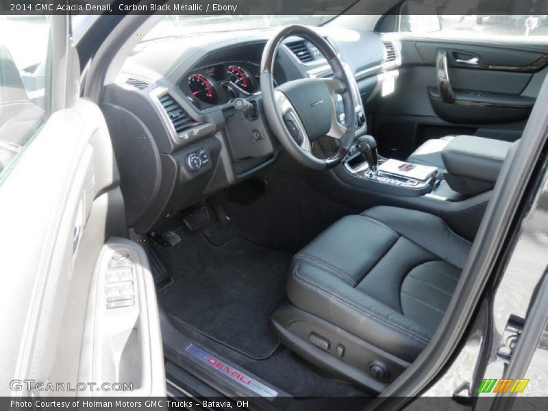 Carbon Black Metallic / Ebony 2014 GMC Acadia Denali