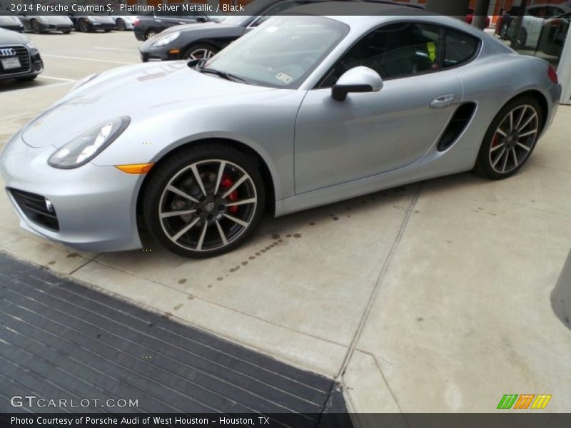  2014 Cayman S Platinum Silver Metallic