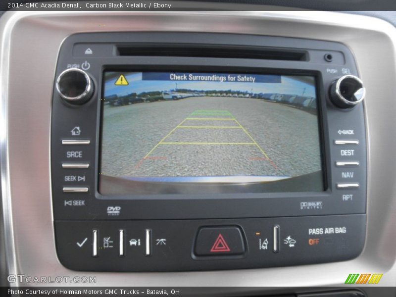 Carbon Black Metallic / Ebony 2014 GMC Acadia Denali