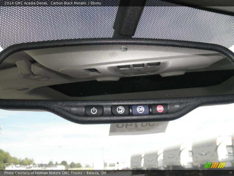 Carbon Black Metallic / Ebony 2014 GMC Acadia Denali