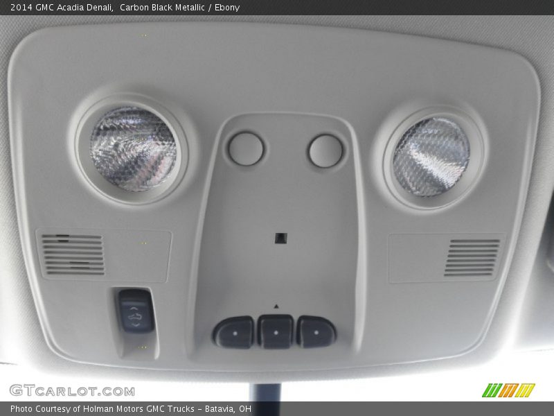 Carbon Black Metallic / Ebony 2014 GMC Acadia Denali