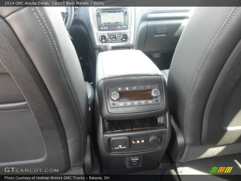 Carbon Black Metallic / Ebony 2014 GMC Acadia Denali