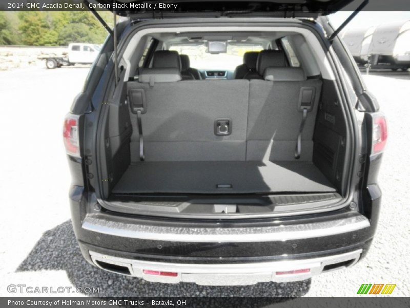 Carbon Black Metallic / Ebony 2014 GMC Acadia Denali