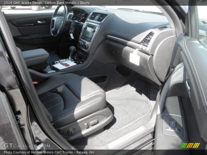 Carbon Black Metallic / Ebony 2014 GMC Acadia Denali