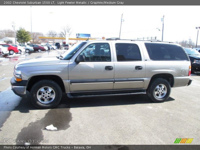 2002 Suburban 1500 LT Light Pewter Metallic