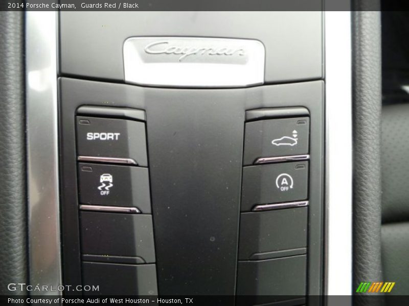 Guards Red / Black 2014 Porsche Cayman