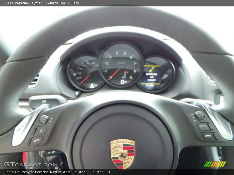 Guards Red / Black 2014 Porsche Cayman