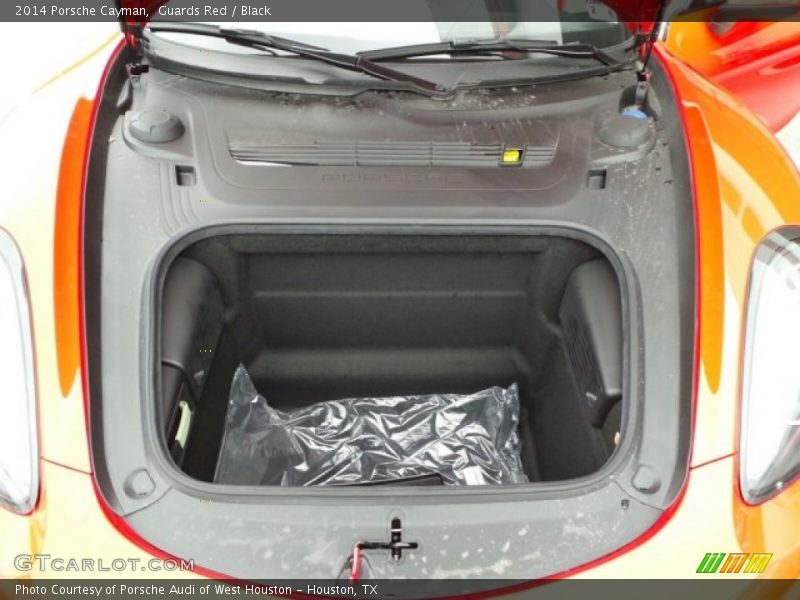Guards Red / Black 2014 Porsche Cayman