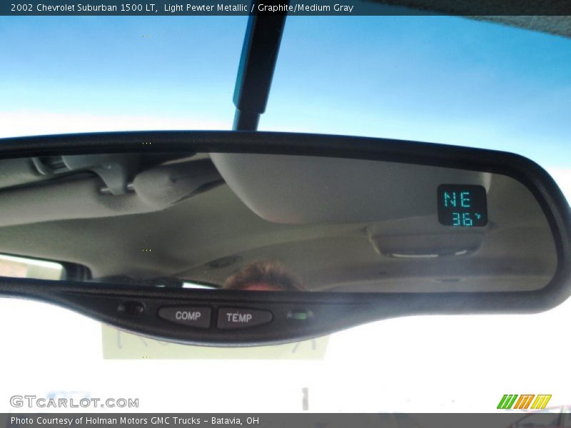 Light Pewter Metallic / Graphite/Medium Gray 2002 Chevrolet Suburban 1500 LT