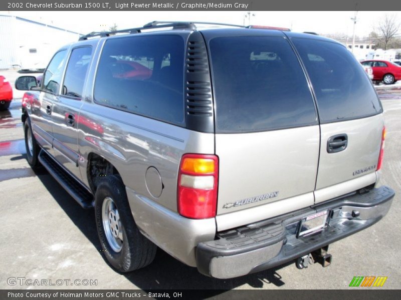 Light Pewter Metallic / Graphite/Medium Gray 2002 Chevrolet Suburban 1500 LT