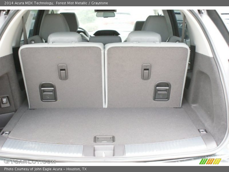 Forest Mist Metallic / Graystone 2014 Acura MDX Technology