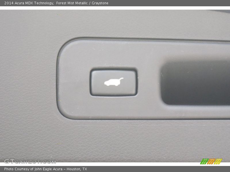 Forest Mist Metallic / Graystone 2014 Acura MDX Technology