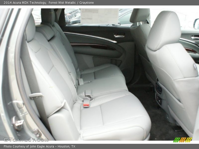 Forest Mist Metallic / Graystone 2014 Acura MDX Technology