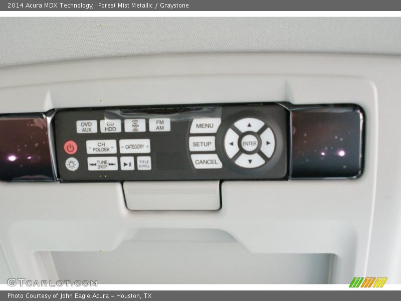 Forest Mist Metallic / Graystone 2014 Acura MDX Technology