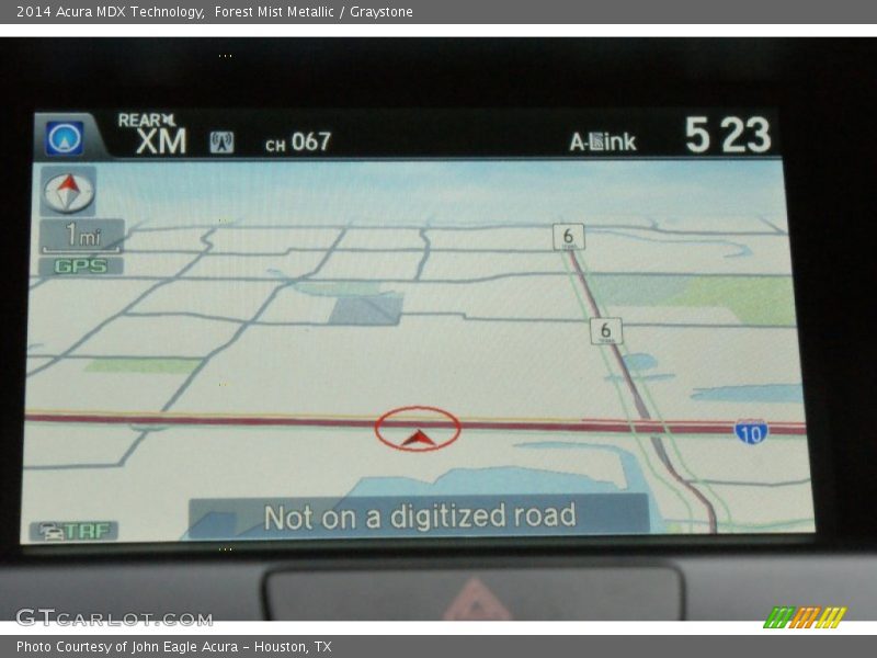 Forest Mist Metallic / Graystone 2014 Acura MDX Technology