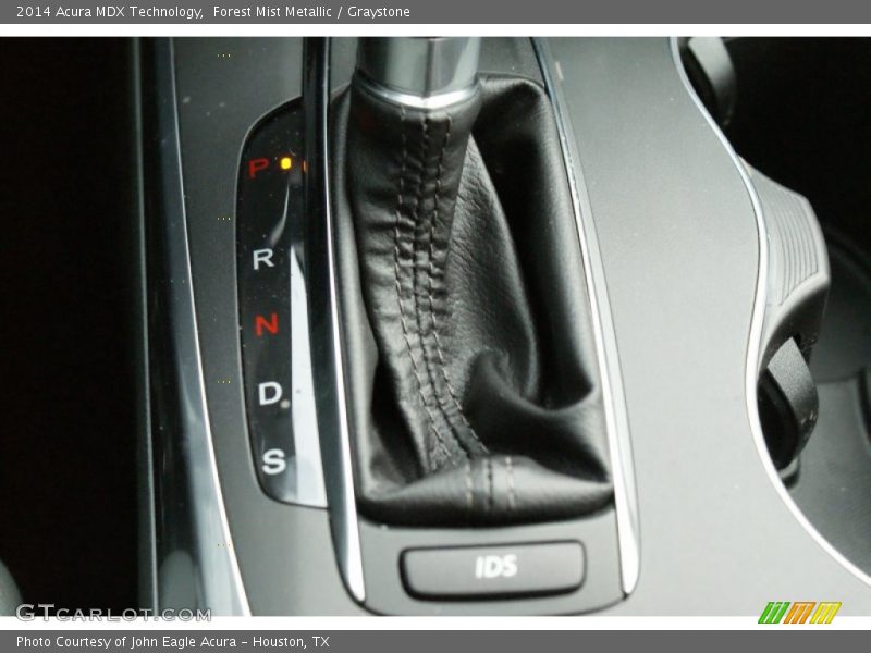 Forest Mist Metallic / Graystone 2014 Acura MDX Technology