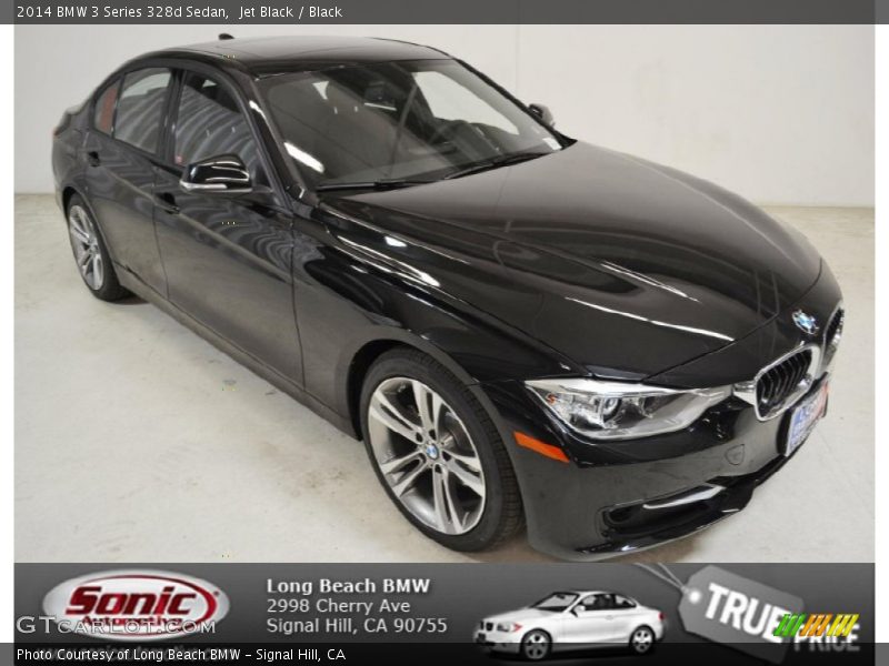 Jet Black / Black 2014 BMW 3 Series 328d Sedan