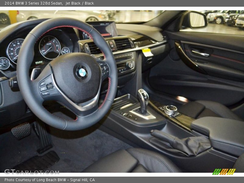  2014 3 Series 328d Sedan Black Interior