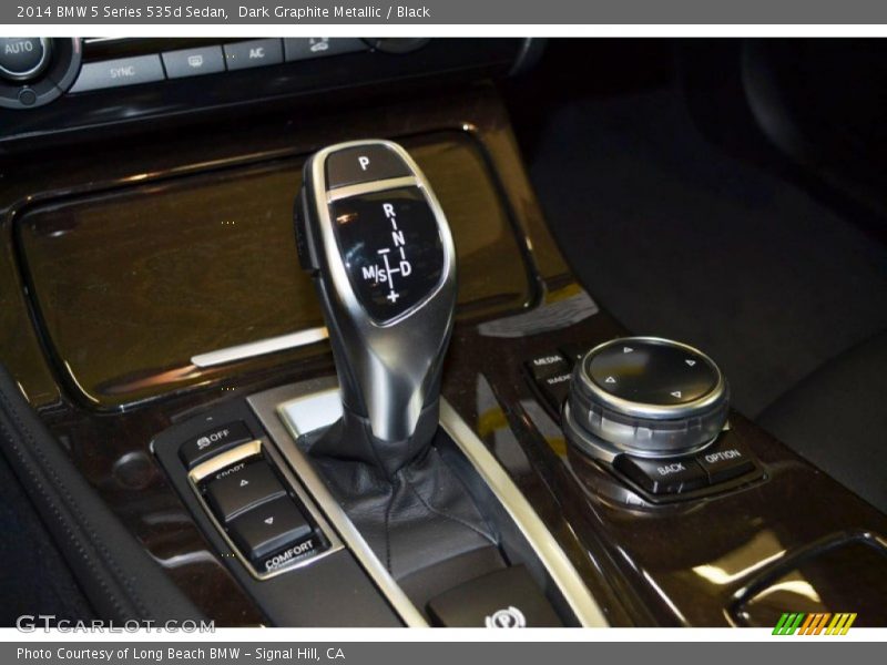 Dark Graphite Metallic / Black 2014 BMW 5 Series 535d Sedan