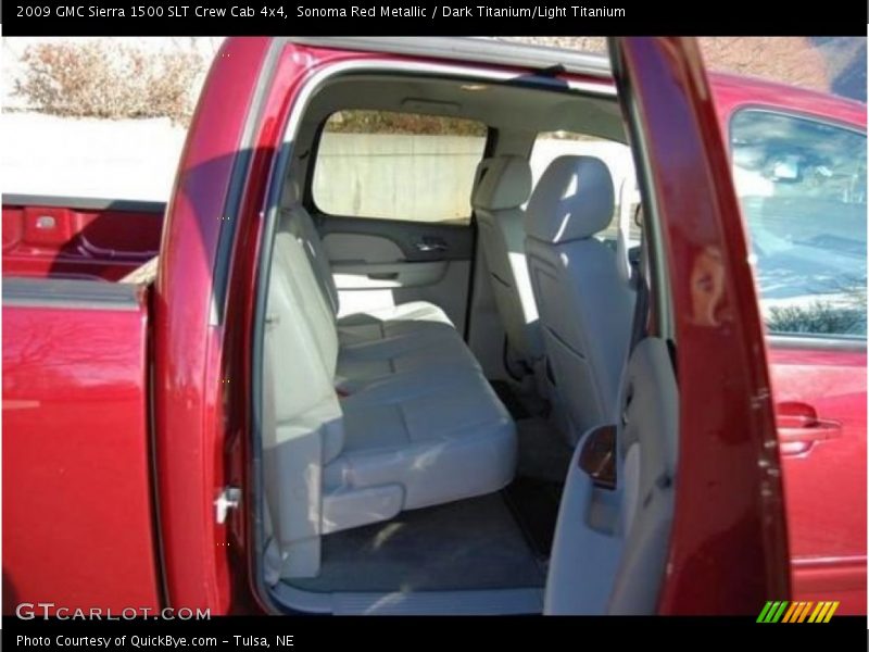Sonoma Red Metallic / Dark Titanium/Light Titanium 2009 GMC Sierra 1500 SLT Crew Cab 4x4