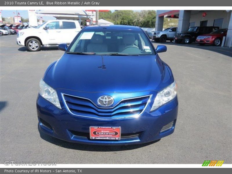 Blue Ribbon Metallic / Ash Gray 2010 Toyota Camry LE