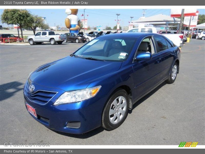 Blue Ribbon Metallic / Ash Gray 2010 Toyota Camry LE