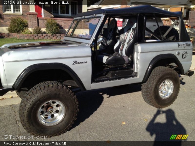 Silver / Black 1970 Ford Bronco Sport Wagon