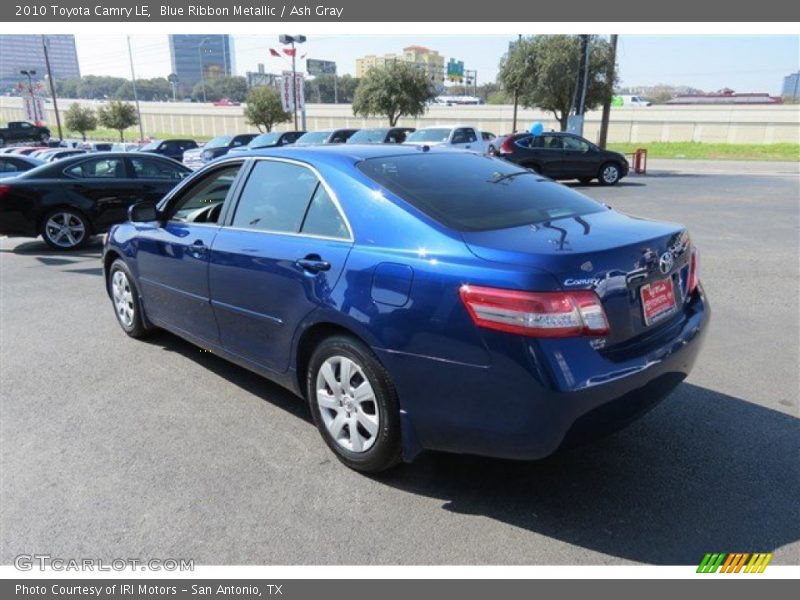 Blue Ribbon Metallic / Ash Gray 2010 Toyota Camry LE