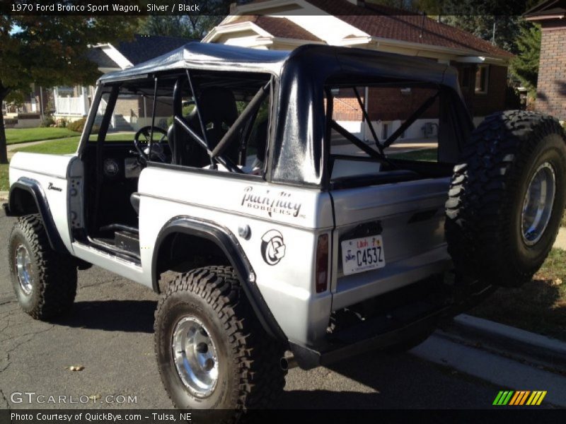 Silver / Black 1970 Ford Bronco Sport Wagon