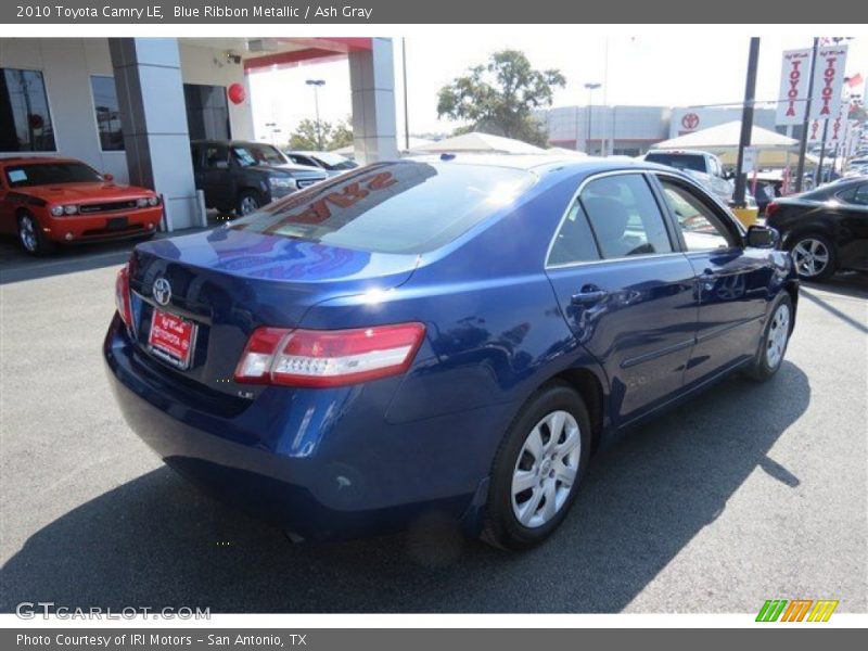 Blue Ribbon Metallic / Ash Gray 2010 Toyota Camry LE