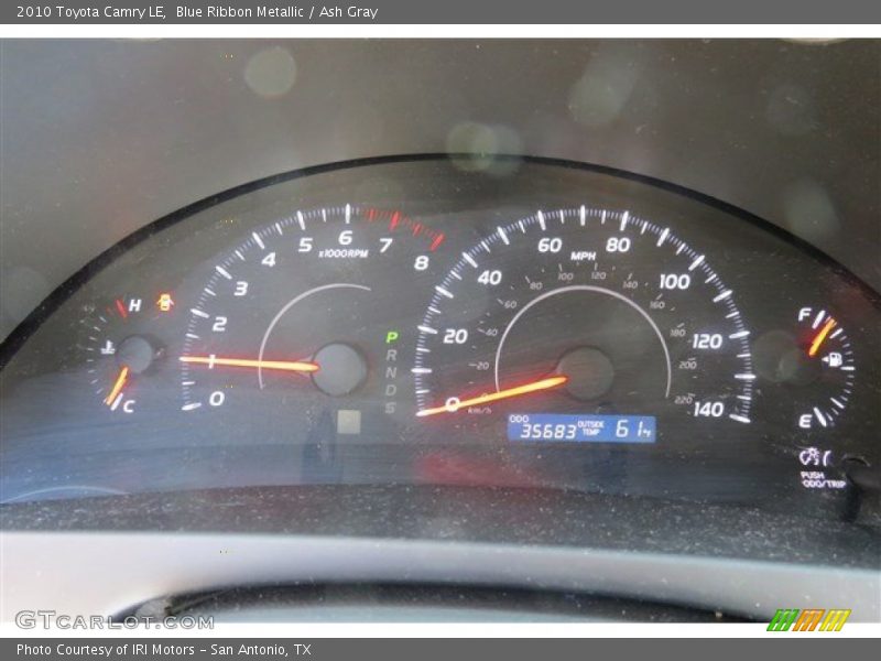 Blue Ribbon Metallic / Ash Gray 2010 Toyota Camry LE