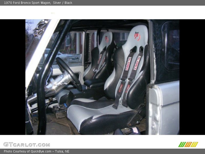 Front Seat of 1970 Bronco Sport Wagon