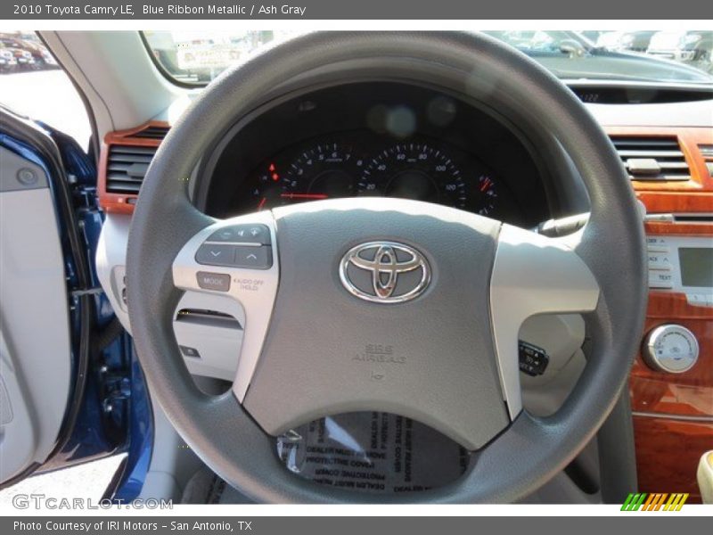Blue Ribbon Metallic / Ash Gray 2010 Toyota Camry LE