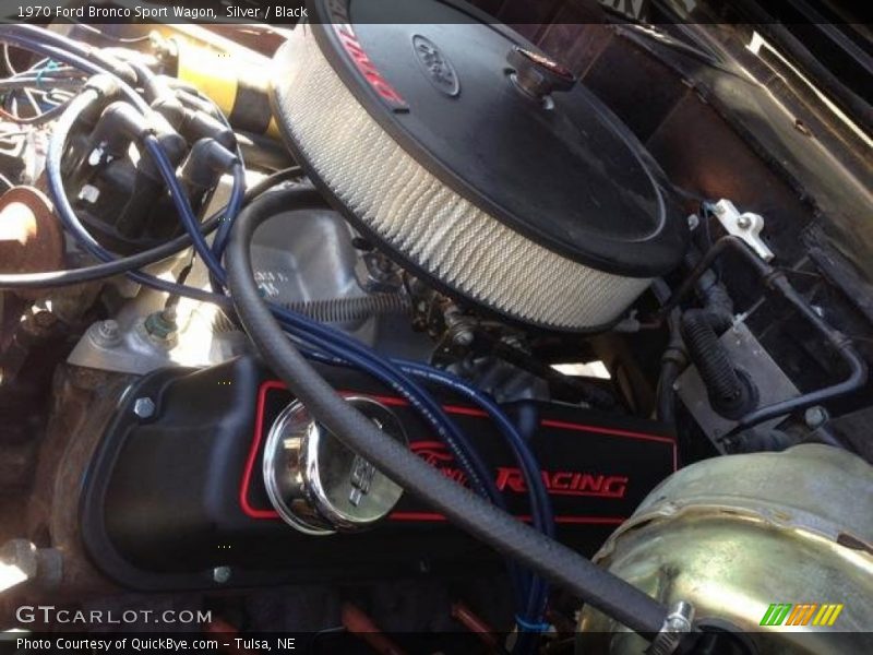Silver / Black 1970 Ford Bronco Sport Wagon