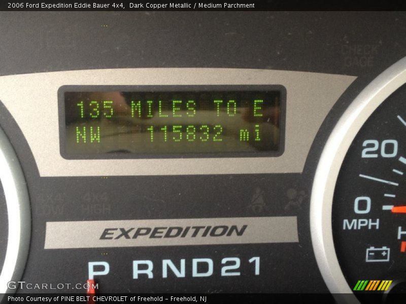 Dark Copper Metallic / Medium Parchment 2006 Ford Expedition Eddie Bauer 4x4