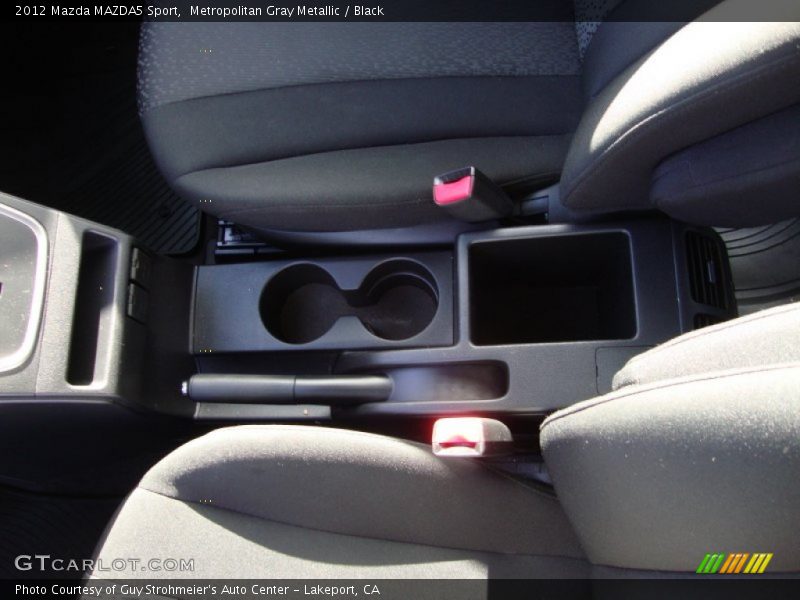 Metropolitan Gray Metallic / Black 2012 Mazda MAZDA5 Sport