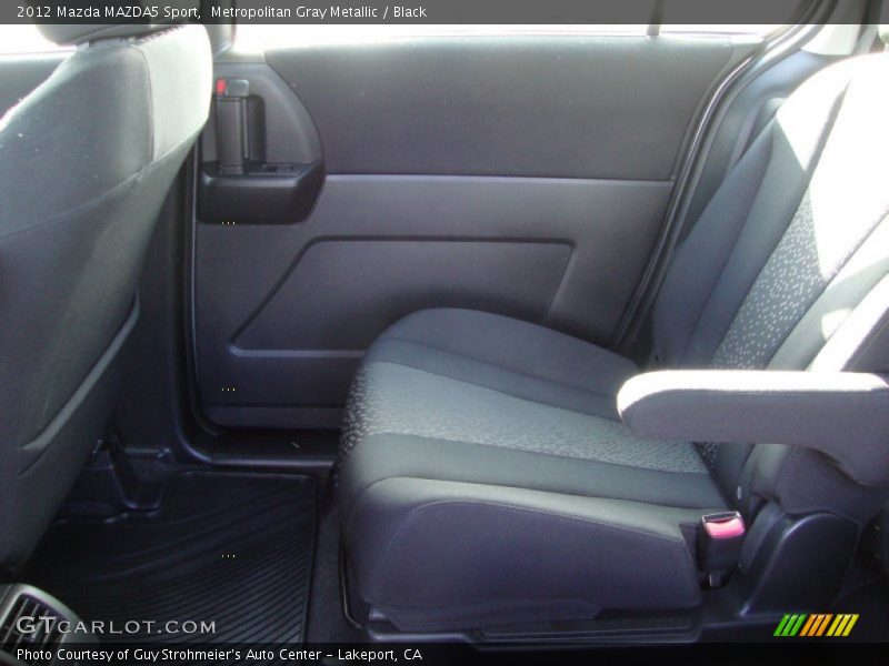 Metropolitan Gray Metallic / Black 2012 Mazda MAZDA5 Sport