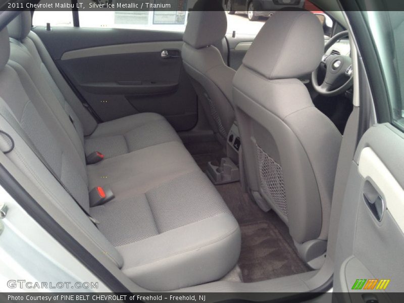 Silver Ice Metallic / Titanium 2011 Chevrolet Malibu LT