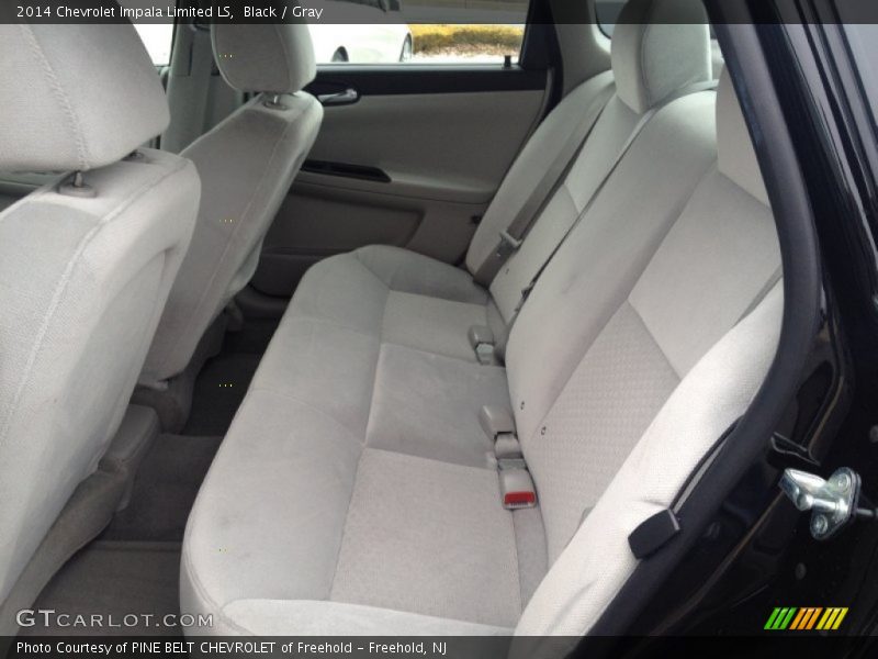 Rear Seat of 2014 Impala Limited LS
