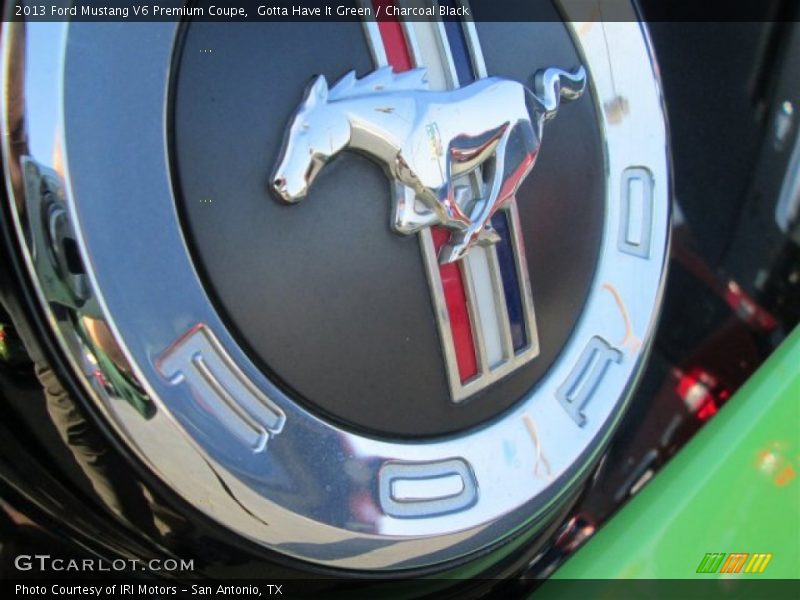 Gotta Have It Green / Charcoal Black 2013 Ford Mustang V6 Premium Coupe