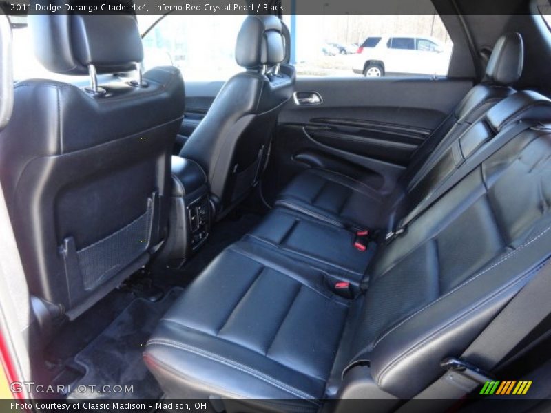 Rear Seat of 2011 Durango Citadel 4x4