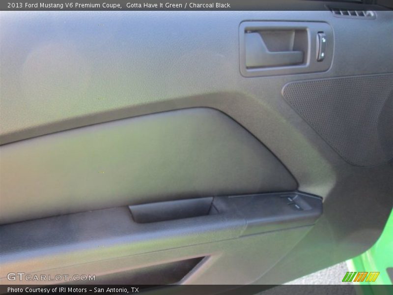 Gotta Have It Green / Charcoal Black 2013 Ford Mustang V6 Premium Coupe