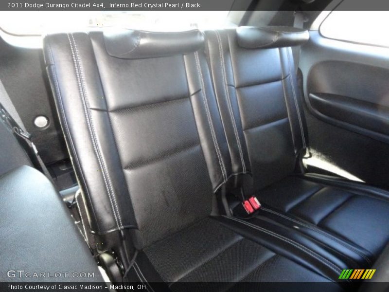 Rear Seat of 2011 Durango Citadel 4x4