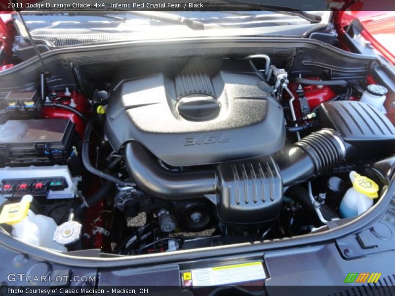  2011 Durango Citadel 4x4 Engine - 3.6 Liter DOHC 24-Valve VVT Pentastar V6