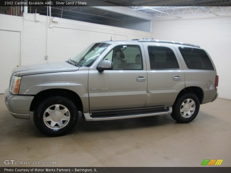 Silver Sand / Shale 2002 Cadillac Escalade AWD