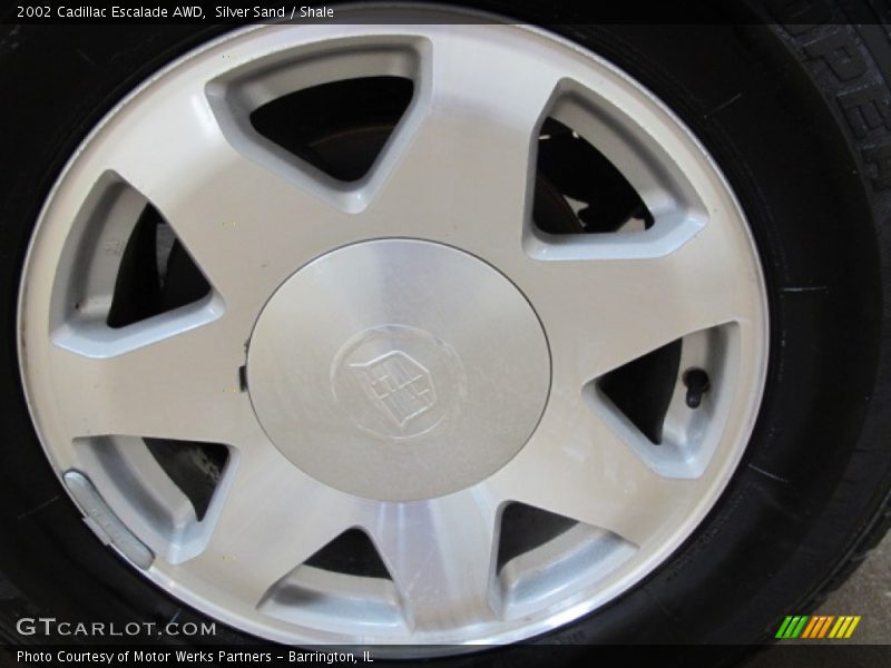 Silver Sand / Shale 2002 Cadillac Escalade AWD