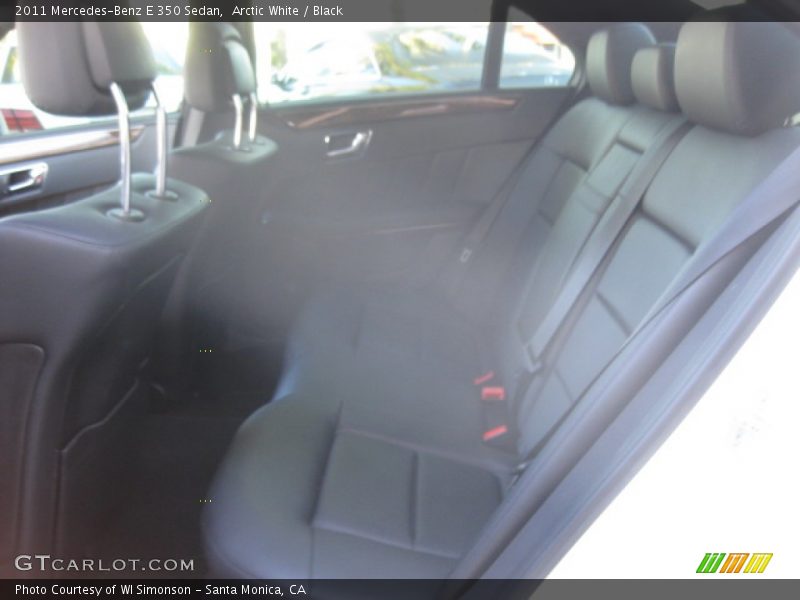 Arctic White / Black 2011 Mercedes-Benz E 350 Sedan