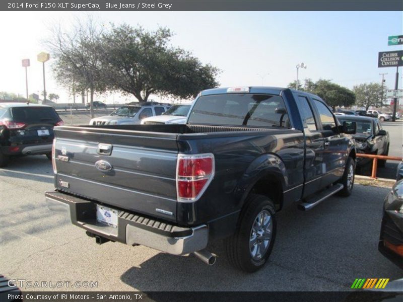 Blue Jeans / Steel Grey 2014 Ford F150 XLT SuperCab