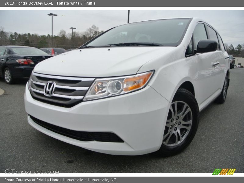 Taffeta White / Truffle 2013 Honda Odyssey EX-L