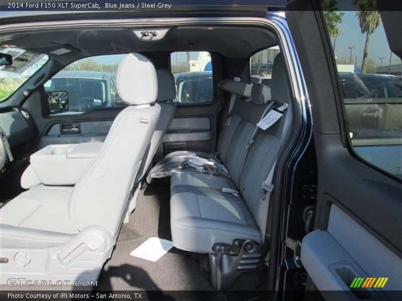 Blue Jeans / Steel Grey 2014 Ford F150 XLT SuperCab